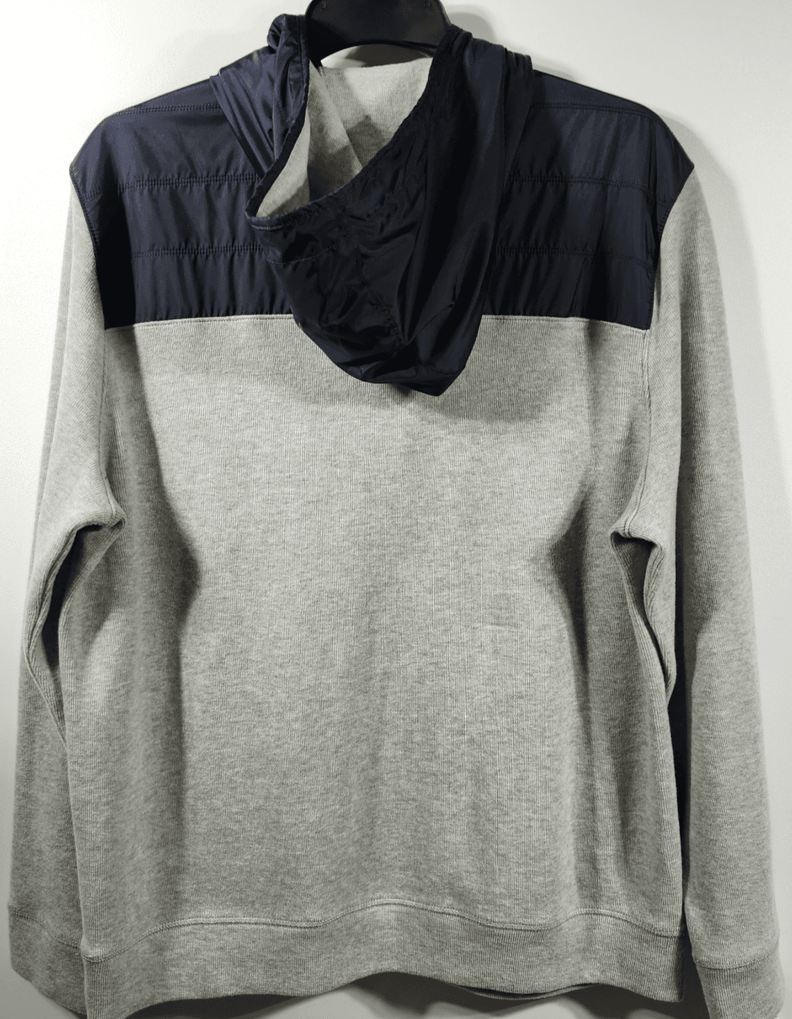 Nautica Hoodie Gray and Blue Size XL Men's Pullover Hooded Sweatshirt - Thumbnail 6