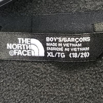 The North Face Hoodie Boys Youth XL Black Hooded Sweatshirt Long Sleeve - Thumbnail 7
