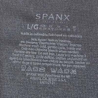 Spanx Look at Me Now Seamless Shapewear Leggings Womens Large Black Camo - Thumbnail 7