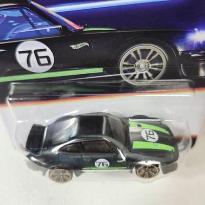 Hot Wheels 2025 Neon Speeders Porsche 934 Turbo RSR Black Car 1/64 Toy Vehicle - Thumbnail 3