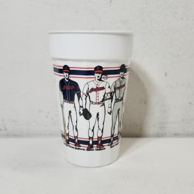 Vintage Cleveland Indians Drink Cup MLB Baseball 1994 - Thumbnail 4