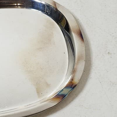 Vintagr Rogers Silverplate Creamer Sugar Serving Tray Home Decor - Thumbnail 10