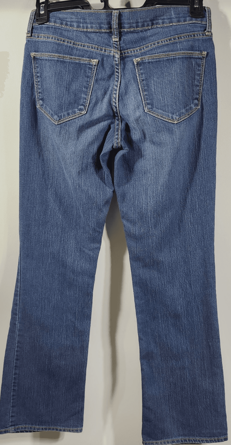 Old Navy Women's 6 Jeans The Flirt Blue Bootcut Denim Low Rise - Thumbnail 6