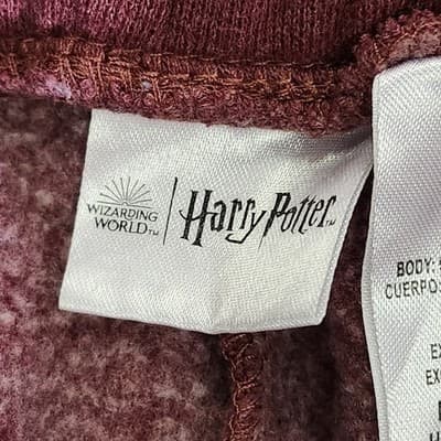 Women's M Hogwarts Harry Potter Solemnly Swear I Am Up to No Good Sweatpants - Thumbnail 8