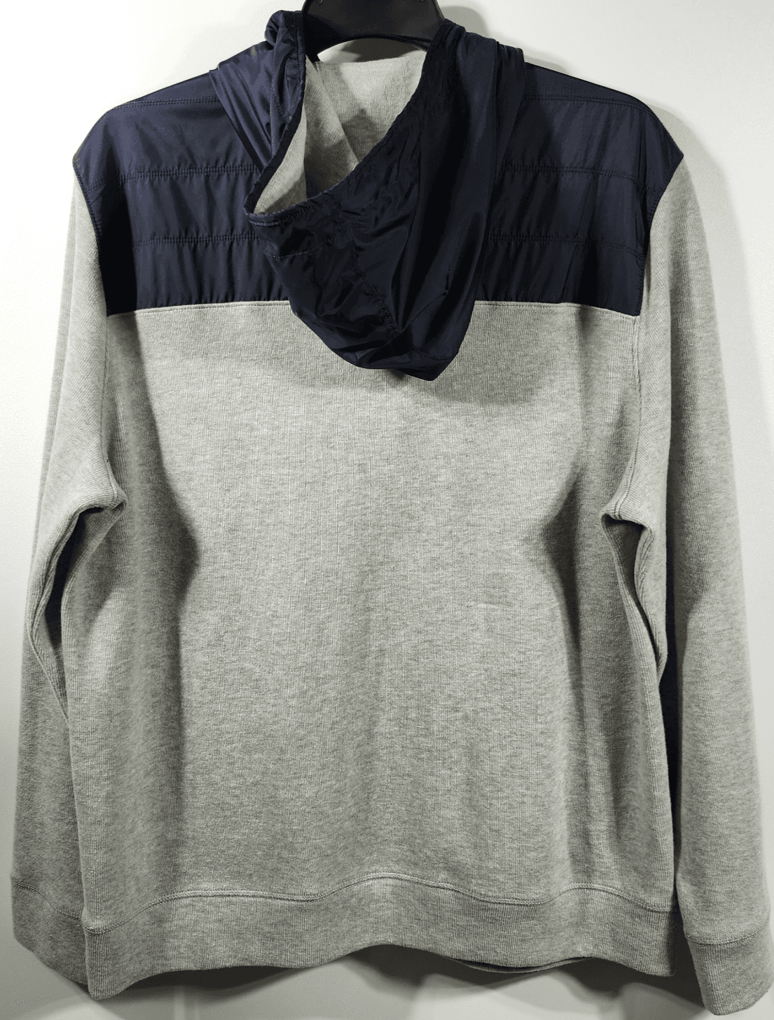 Nautica Hoodie Gray and Blue Size XL Men's Pullover Hooded Sweatshirt - Thumbnail 4