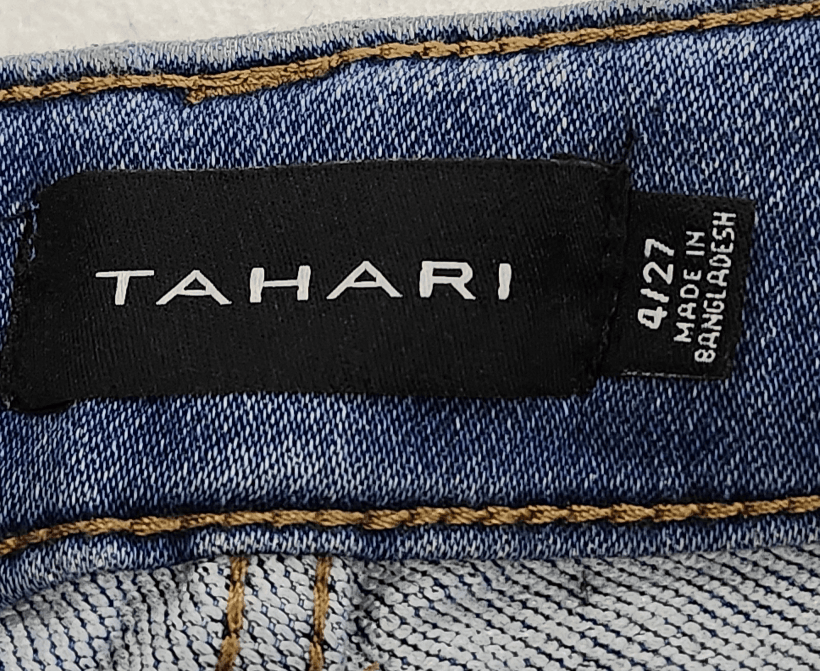 Tahari Kelly Classic Skinny Jeans Women's 4 Mid Rise Blue Stretch Denim - Thumbnail 7