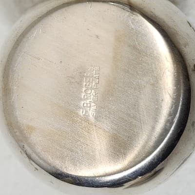 Vintagr Rogers Silverplate Creamer Sugar Serving Tray Home Decor - Thumbnail 22
