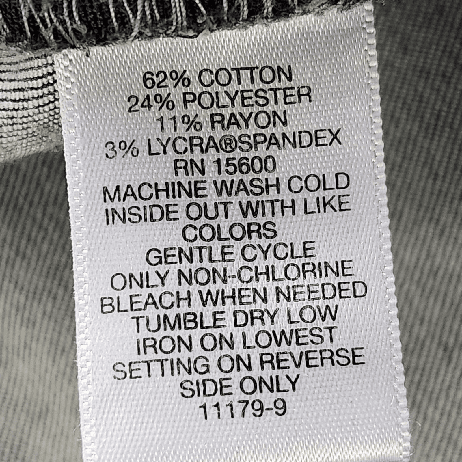 Liz Claiborne Women's 6 Classic Skinny Jeans Dark Blue Stretch Denim Mid Rise - Thumbnail 9