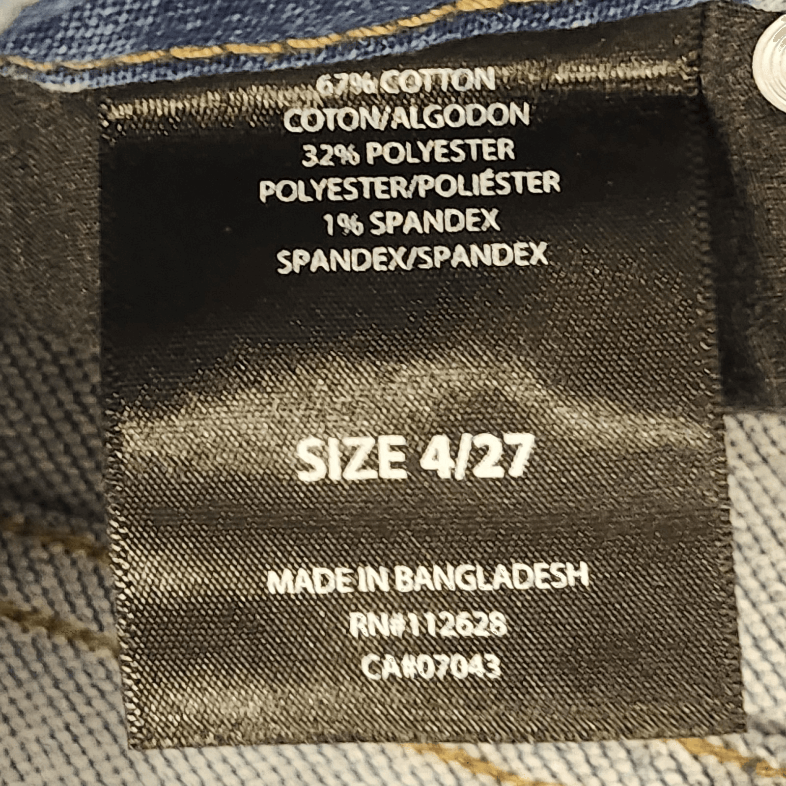 Tahari Kelly Classic Skinny Jeans Women's 4 Mid Rise Blue Stretch Denim - Thumbnail 9
