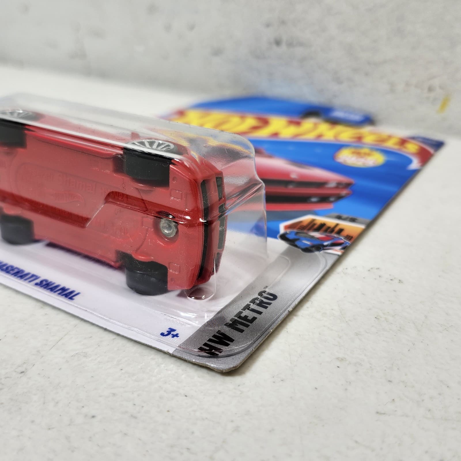 Hot Wheels 2025 Maserati Shamal HW Metro Red Car 1/64 Toy Vehicle NEW - Thumbnail 6