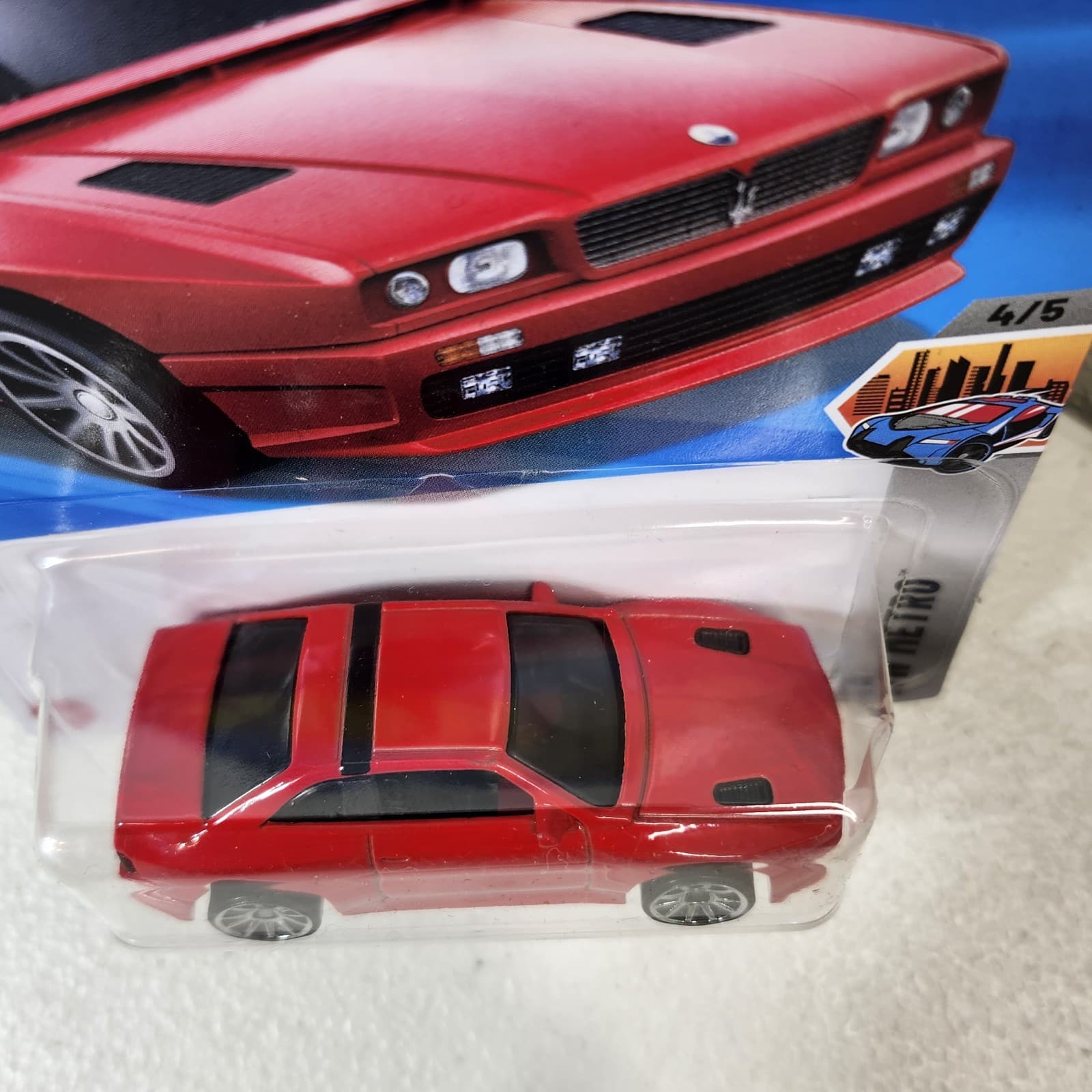 Hot Wheels 2025 Maserati Shamal HW Metro Red Car 1/64 Toy Vehicle NEW - Thumbnail 3