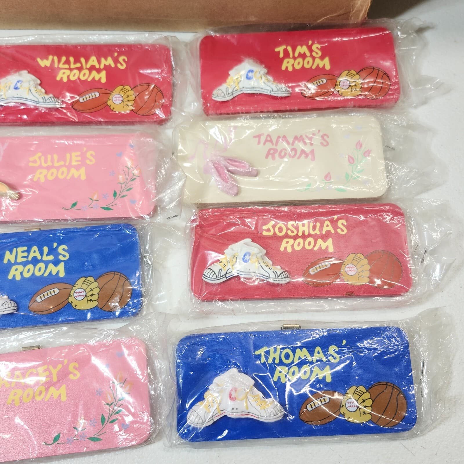 139 Russ Kids Room Nameplates Bundle Lot Home Decor For Children - Thumbnail 2