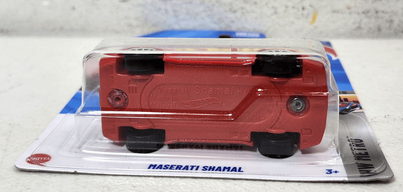 Hot Wheels 2025 Maserati Shamal HW Metro Red Car 1/64 Toy Vehicle NEW - Thumbnail 4