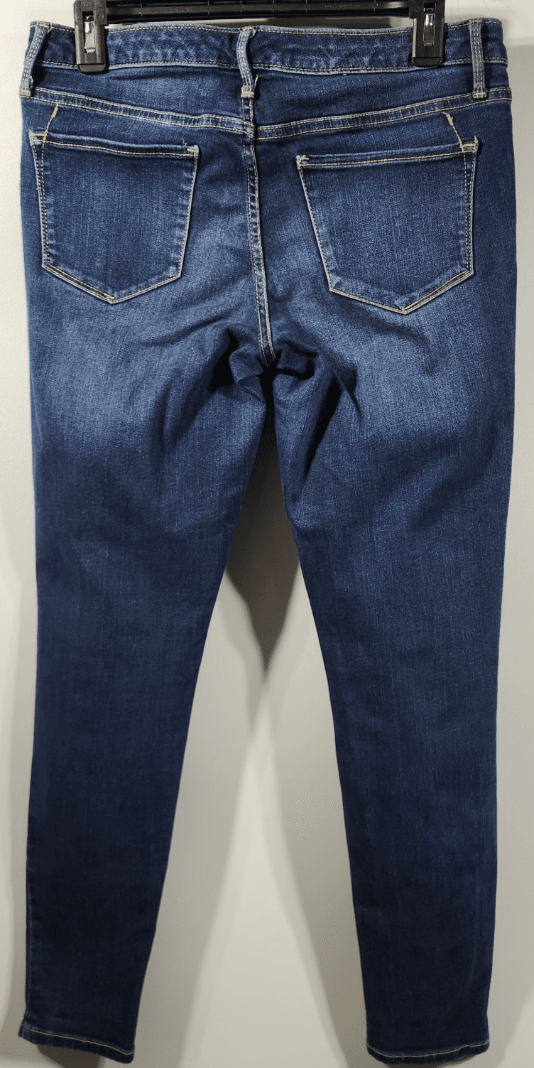 Mossimo Women's Size 8/29R Medium Wash Mid Rise Blue Jegging - Thumbnail 4