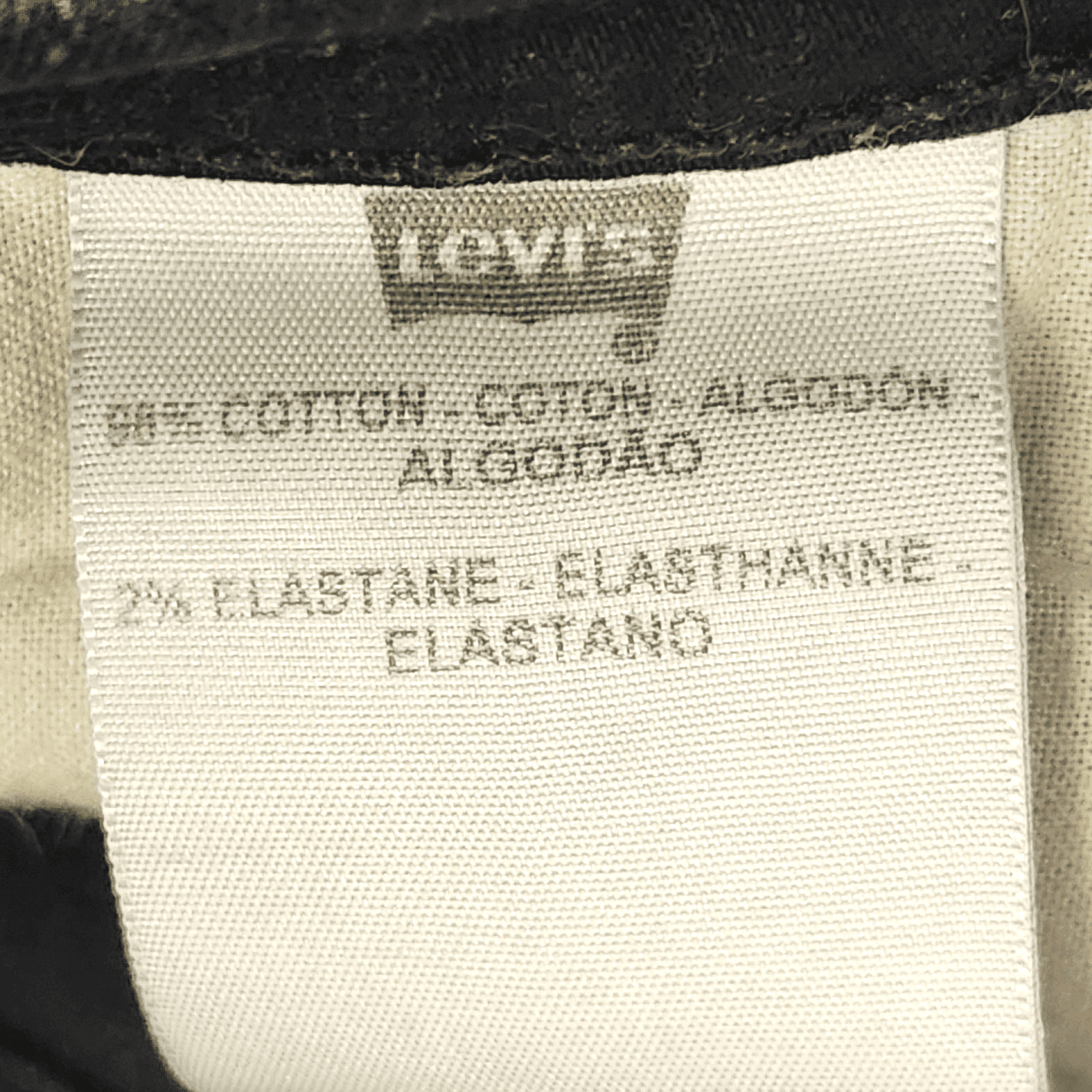 Levis 512 Jeans Womens Size 14L Black Denim Perfectly Slimming Bootcut Fit - Thumbnail 8