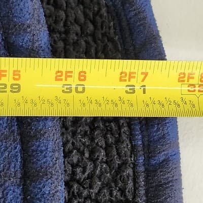 Weatherproof Men's XXL Fleece Lined Blue Black Plaid Work Quilted Shirt Jacket - Thumbnail 3