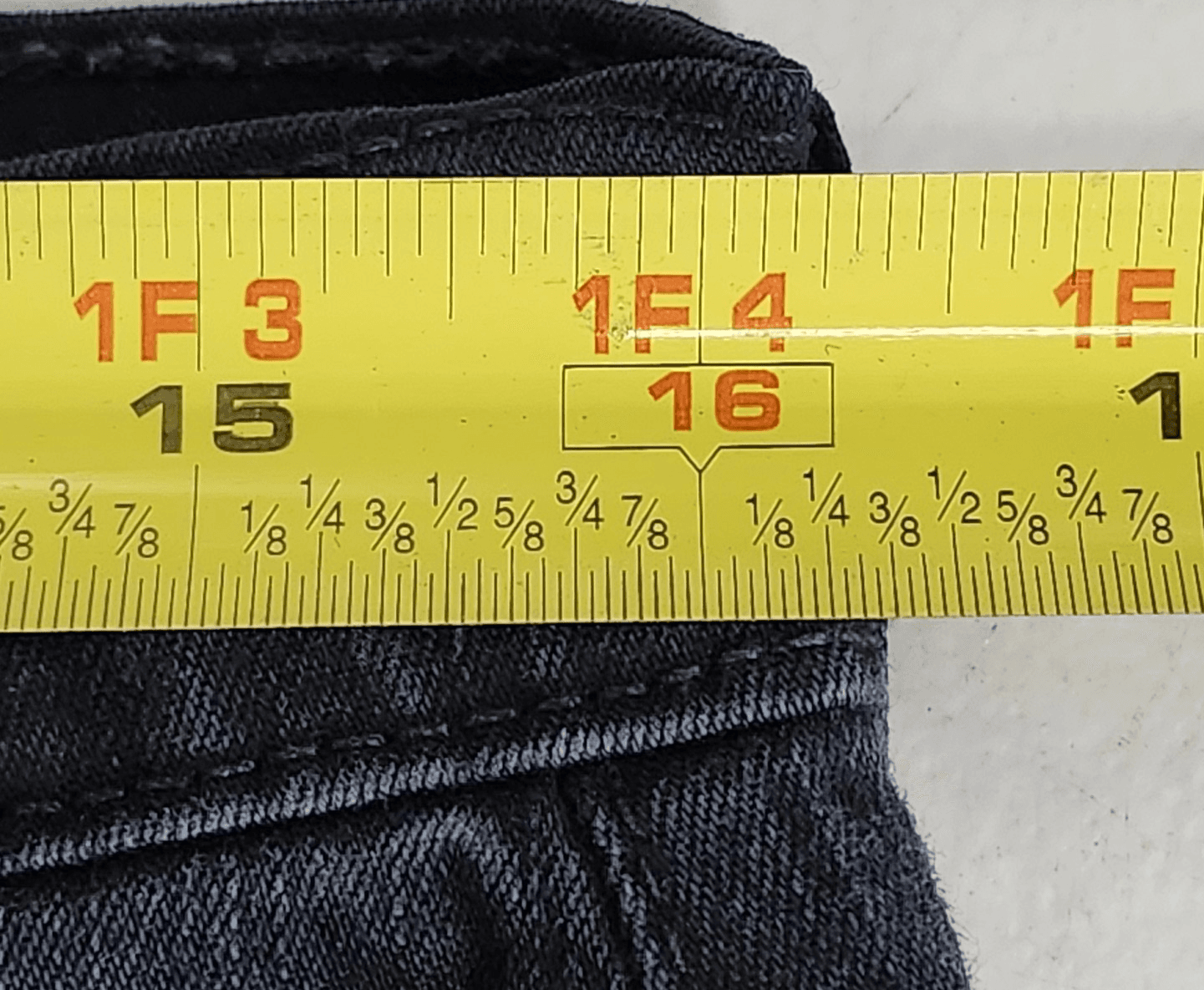 Levis 512 Jeans Womens Size 14L Black Denim Perfectly Slimming Bootcut Fit - Thumbnail 2