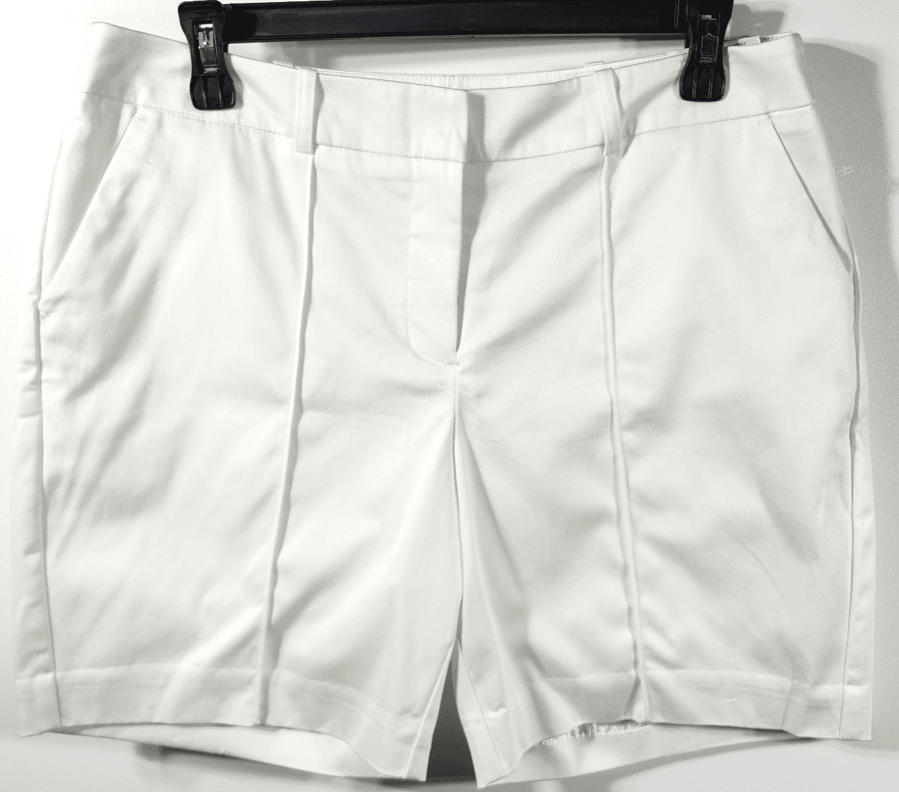 Worthington Modern Fit Women's Chino Shorts Size 8 White NEW - Thumbnail 5