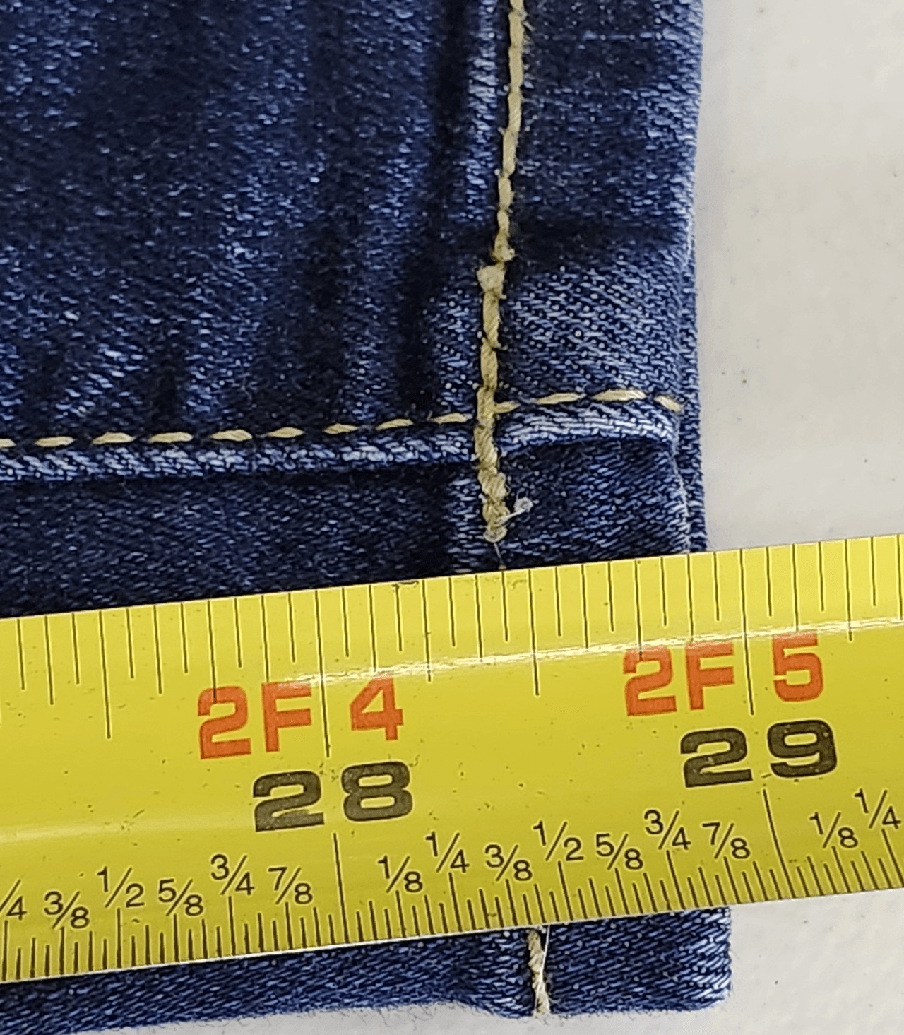 Mossimo Women's Size 8/29R Medium Wash Mid Rise Blue Jegging - Thumbnail 3