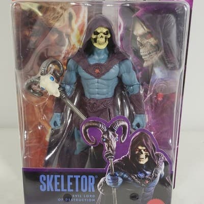 MOTU 2026 Masters of The Universe Core Movie Skeletor 5.5" Action Figure Toy NEW - Thumbnail 2