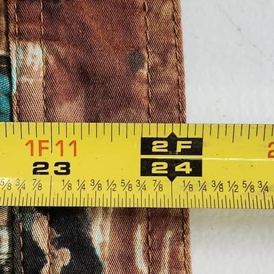 Y2K Abstract Women's Brown Vest Blue Tortoise Prairie Core Additions By Chico's - Thumbnail 3