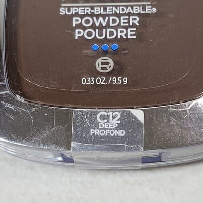 L'oreal Paris True Match Super Blendable Powder Foundation C12 Deep NEW - Thumbnail 2