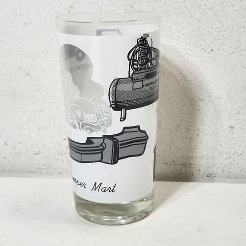 Vintage Campbell Hausfield Drinking Glass Cup Car Automobile 5.5” Tall - Thumbnail 6