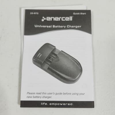 Enercell 4-Bay Battery Charger AAA/ AA 1 To 2 Hour Black - Thumbnail 2