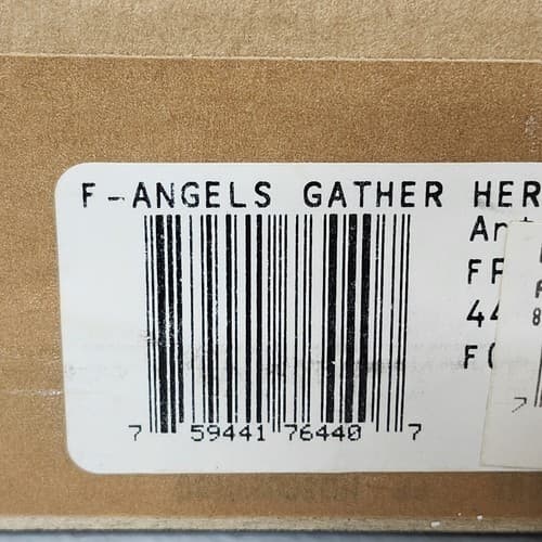 Angels Gather Here Framed Picture Art Wall Hanging Home Decor 8.5" X 6.5" - Thumbnail 11