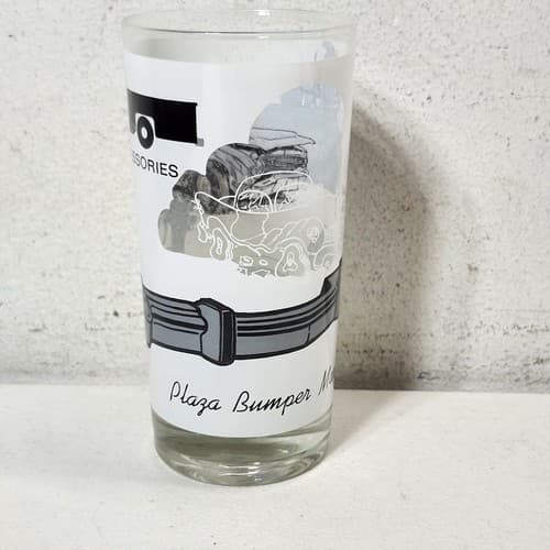 Vintage Campbell Hausfield Drinking Glass Cup Car Automobile 5.5” Tall - Thumbnail 5