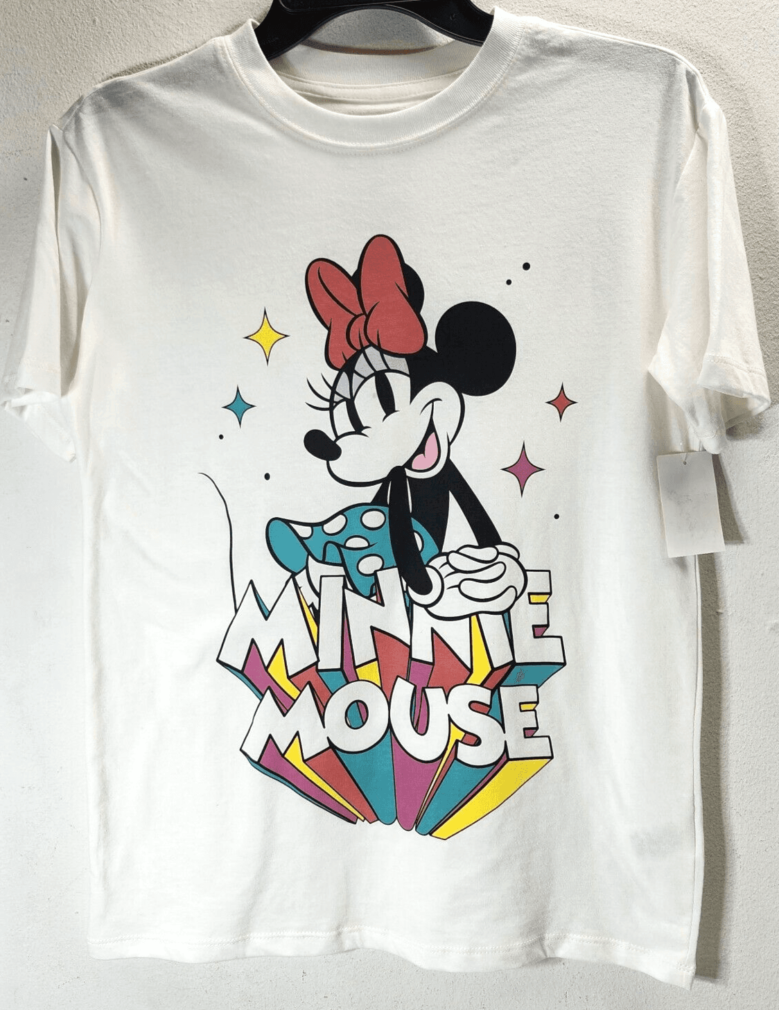 Disney Minnie Mouse Womens Size XXS Cartoon Graphic TShirt NEW - Thumbnail 5