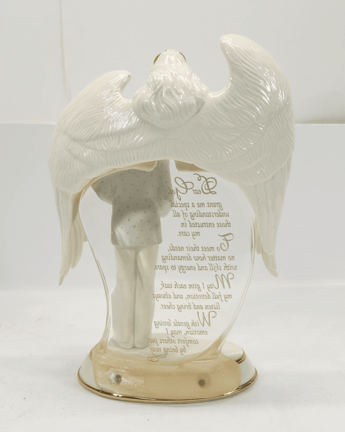 Bradford Exchange Heaven's Gentle Touch Angel of Harmony Figurine 2002 Decor - Thumbnail 6