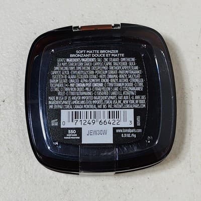 L Oréal Paris Infallible 24H Fresh Wear Bronzer 550 Deep Dark NEW - Thumbnail 4