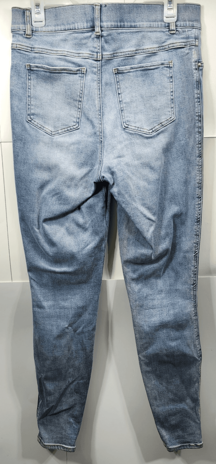 SPANX Skinny Jeans in Light Vintage Wash Size Large Women's Blue - Thumbnail 6
