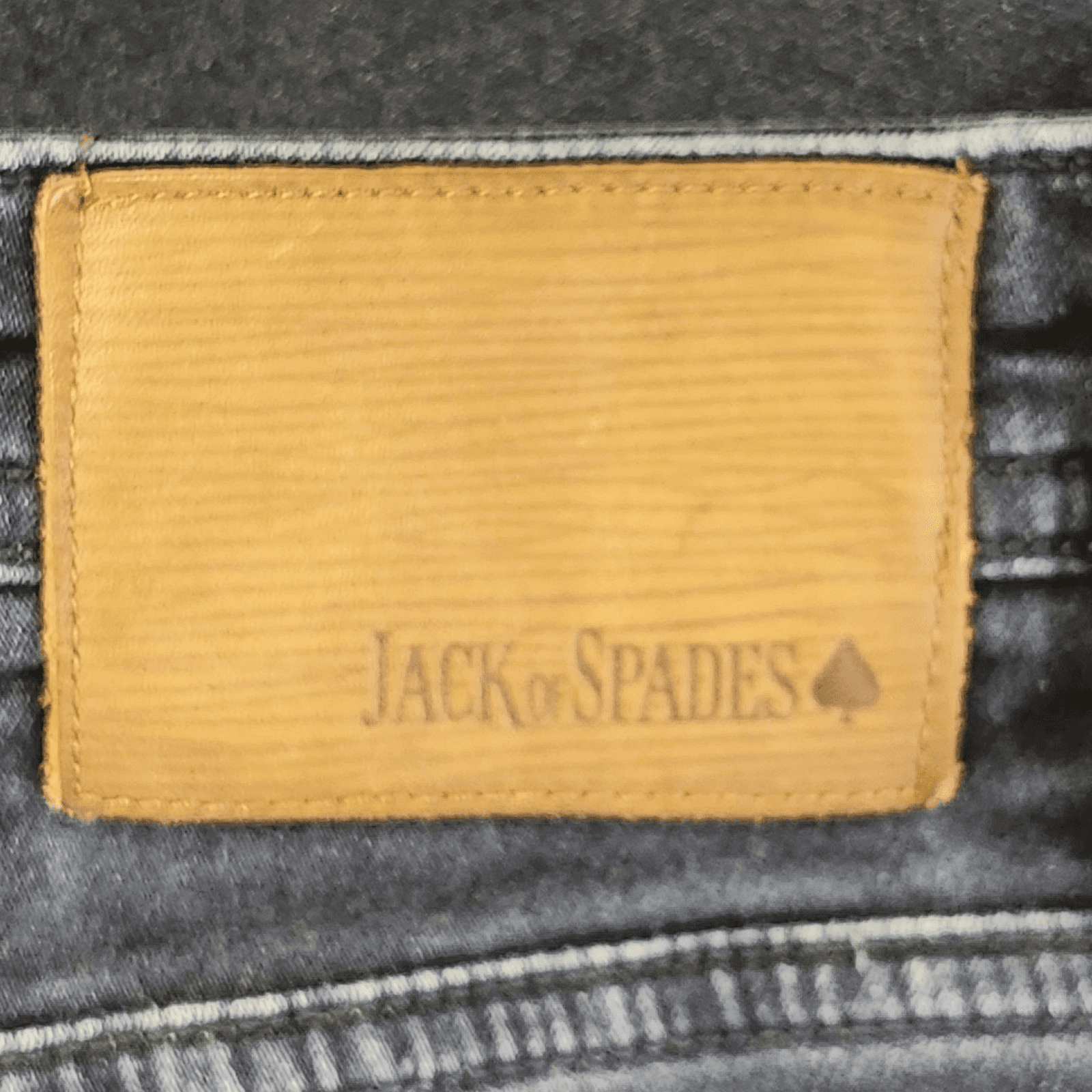 Jack of Spades Mens Jack Straight Leg Jeans Denim Blue Size 32x34 - Thumbnail 7