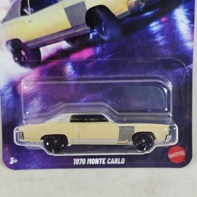 Hot Wheels Fast & Furious 1970 Chevrolet Monte Carlo Tokyo Drift Car Toy NEW - Thumbnail 2