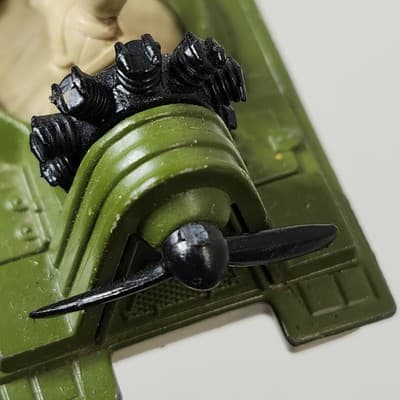 Vintage 1976 Matchbox Lesney No 30 Military Army Swamp Rat Boat With Soldier - Thumbnail 9