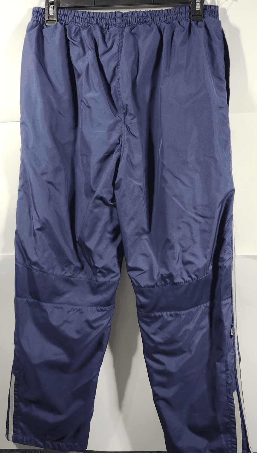 Vintage 90s Starter Windbreaker Pants Mens Large 36-38 Blue Drawstring MeshLined - Thumbnail 6