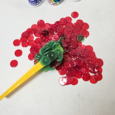 Magnetic Bingo Wand Chips Markers Dabbers Ink Bundle Lot - Thumbnail 2