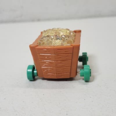 Vintage Disney Snow White Dwarf Diamond Mine Cart Toy Figure McDonalds - Thumbnail 3