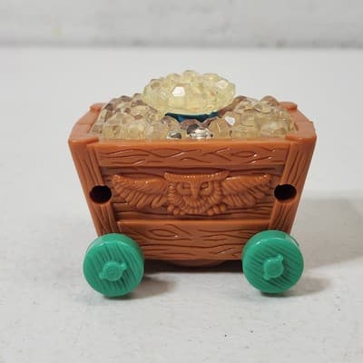 Vintage Disney Snow White Dwarf Diamond Mine Cart Toy Figure McDonalds - Thumbnail 4