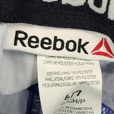Reebok Boys Stretch Woven Active Shorts Dazzling Blue Size Small 6-7 NEW - Thumbnail 8
