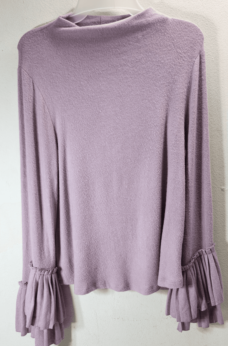 Bobeau Bell Sleeve Shirt Top Women's Size Small Babydoll Barbiecore - Thumbnail 5