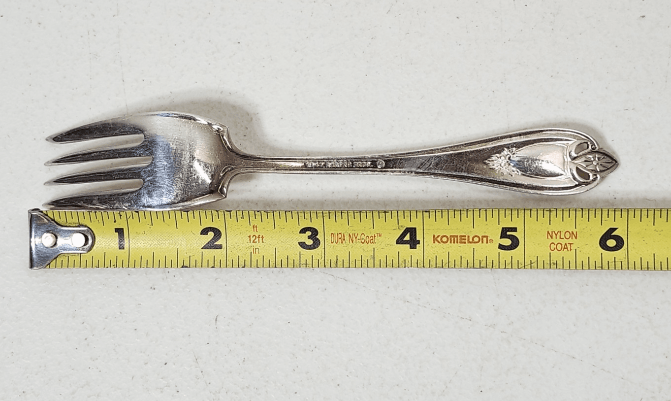 Vintage Old Colony 1847 Rogers Bros Silverplated Fork 6" - Thumbnail 6