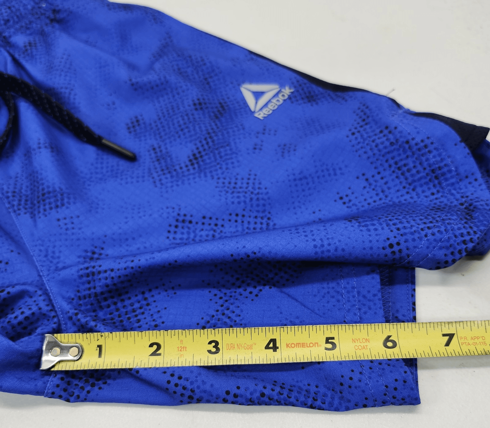 Reebok Boys Stretch Woven Active Shorts Dazzling Blue Size Small 6-7 NEW - Thumbnail 3