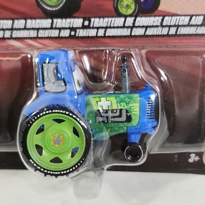 Mattel Disney Pixar Cars 2026 Clutch Aid Racing Tractor Toy 1/55 Vehicle NEW - Thumbnail 2