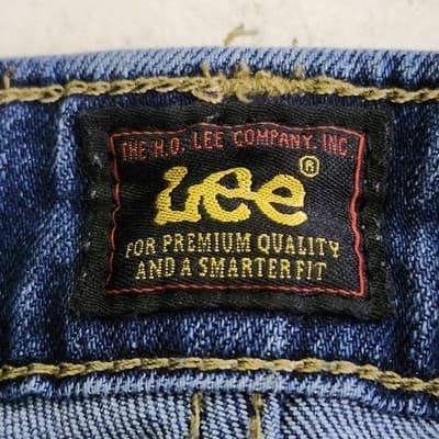 Lee Womens Size 6 Jeans Mid Rise Blue Denim Bootcut Stretch Pants - Thumbnail 7