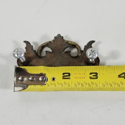 Vintage Chippendale Drawer Pulls Handles Set Of 7 Furniture Hardware Home Decor - Thumbnail 5
