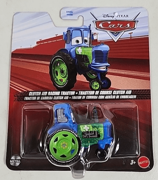 Mattel Disney Pixar Cars 2026 Clutch Aid Racing Tractor Toy 1/55 Vehicle NEW - Thumbnail 6