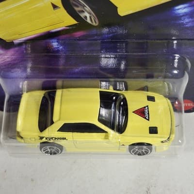 2026 Hot Wheels Fast & Furious Nissan Silvia S13 Tokyo Drift Yellow Car Toy NEW - Thumbnail 3